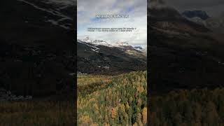 How Switzerland Changes Through 4 Seasons From a Drone #Shorts