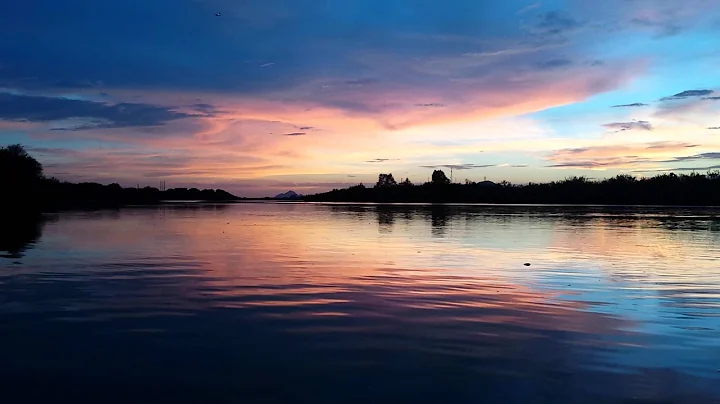Salt river sunset