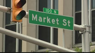 East Market Street closed for pedestrian project