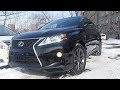 Обзор Lexus RX 450h F Sport 4WD 2013 - ПРАВОрульный красавец!