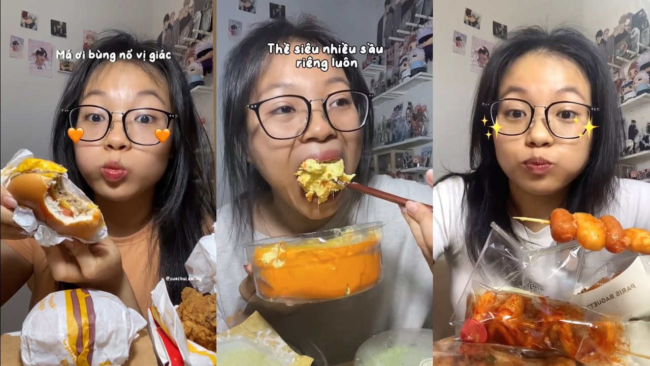 🍕Ăn Uống Cùng “Nhỏ Này Là Chúi”🧀 Mukbang Khuya Khuya Cho Mọi Người Cùng Thèm Nè🥩| Nhà Của Sou🥪