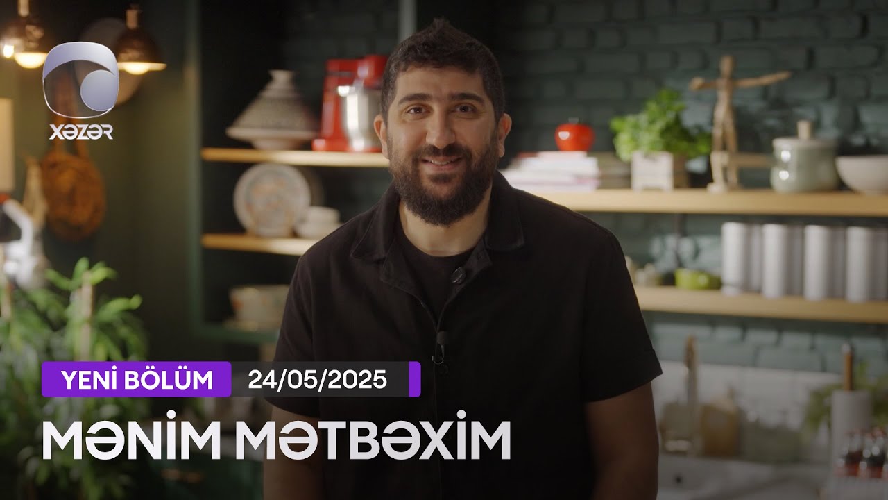 Mənim Mətbəxim - (Pomidorlu kimçi, Pendirli kotlet kartof püresi ilə, Esterxazi tortu) 24.05.2025