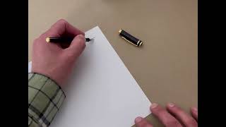 Wordsworth Black Fountain Pen Set Review And Demonstration Amazon Gift Ideas