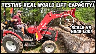 Real World Tractor Lift Capacity Testing! Solis H24+