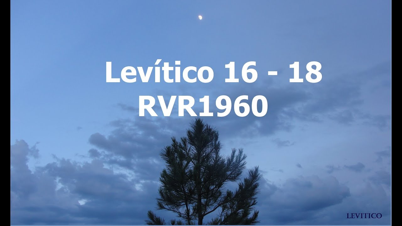 La Biblia hablada/Levítico 16 - 18