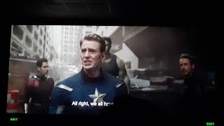 Avengers End Game - Time travelling scene