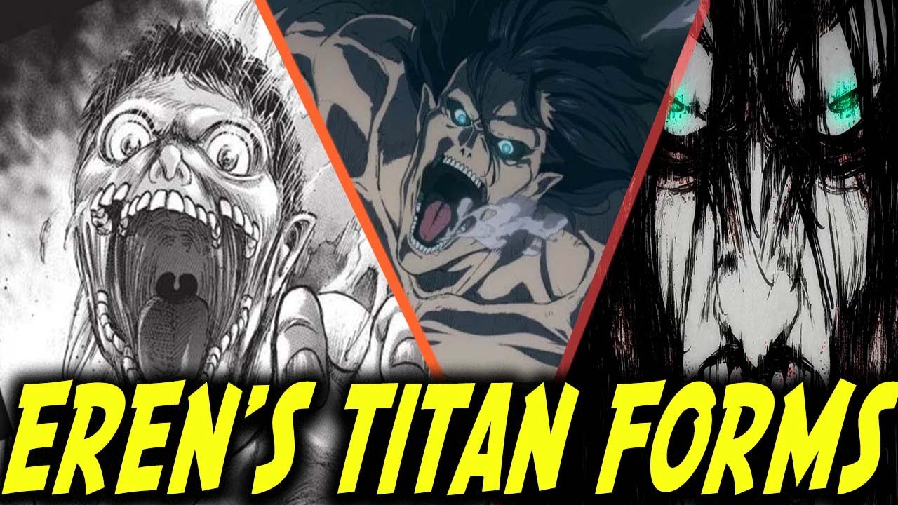 ALL EREN YEAGER Titan Forms and Abilities EXPLAINED Attack on Titan