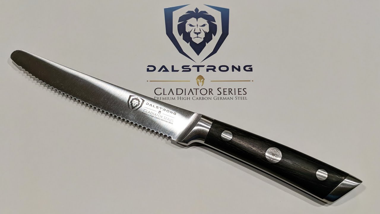 Dalstrong Gladiator Series Steak Knives Set Unboxing and Review YouTube