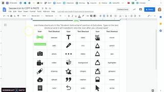 Seesaw - Student Instructions (Coding Text & Recording Voice)