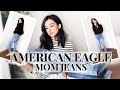 American Eagle Mom Jeans Try-On & Review | PETITE Denim Jeans!