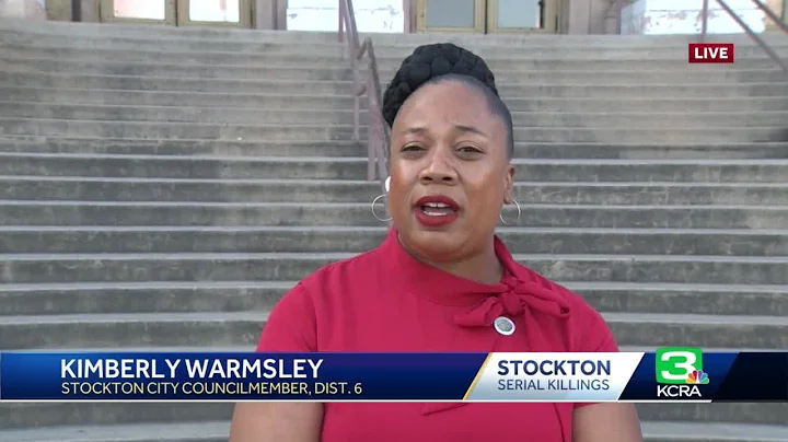 Stockton City Councilmember Kimberly Warmsley talk...