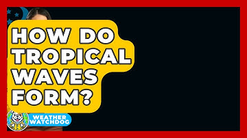 How Do Tropical Waves Form? - Weather Watchdog