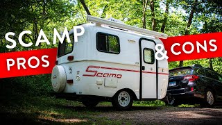 13 ft Scamp Review: Pros and Cons of a 13 Foot Scamp Trailer! // The Good. The Bad. The Ugly.