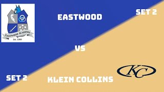 SET 2 of Klein Collins vs Eastwood academy (Half the film got disconnected)