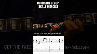 Dominant Bebop Scale Exercise For Guitar /// Short Video & Free PDF