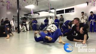 Rolling with 30 people in a row no rest - Keenan Cornelius