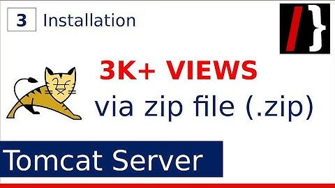 Install Apache Tomcat Server 9 .zip file | 03 | short tomcat tutorial series | aducators.in