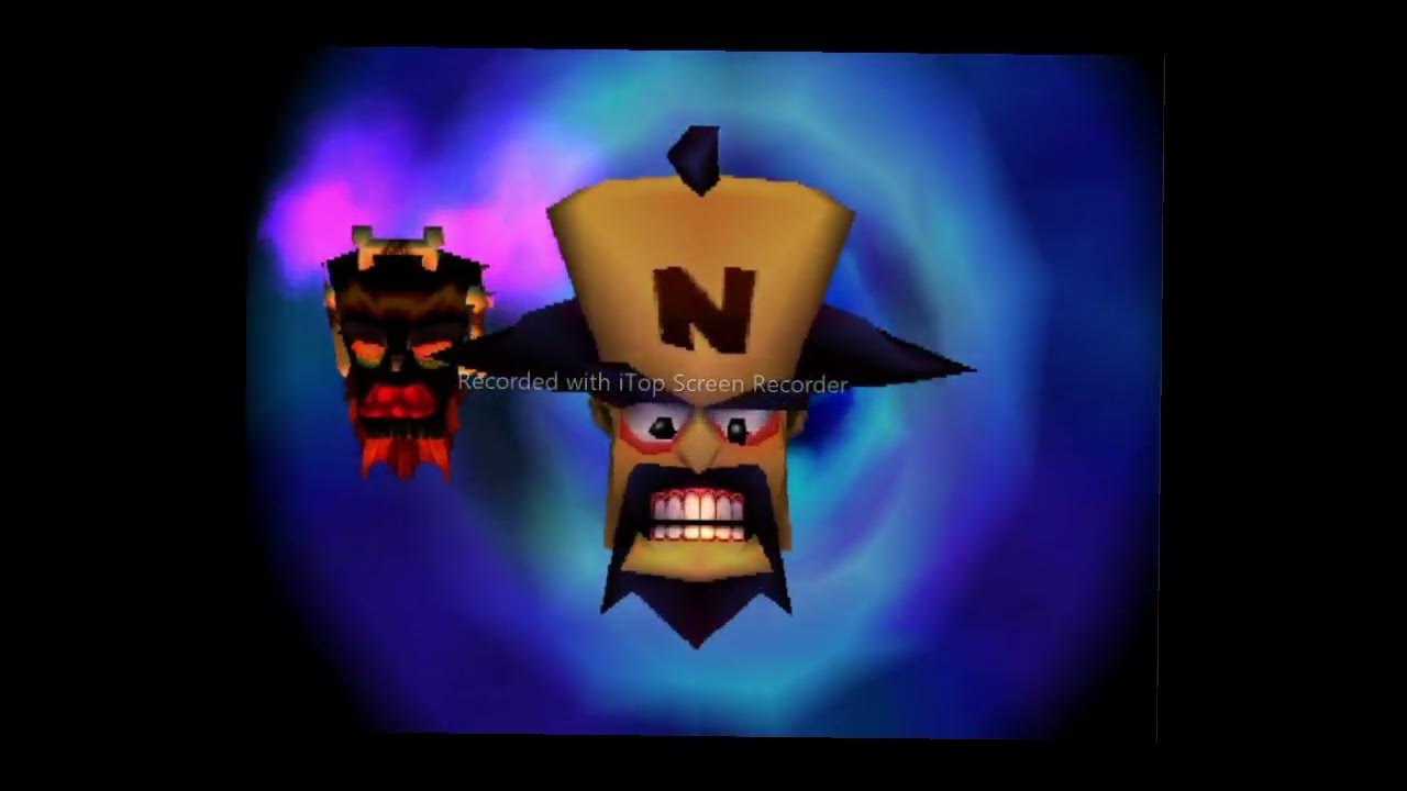 Crash bandicoot warped toad village (Crystal and gem boxes) YouTube