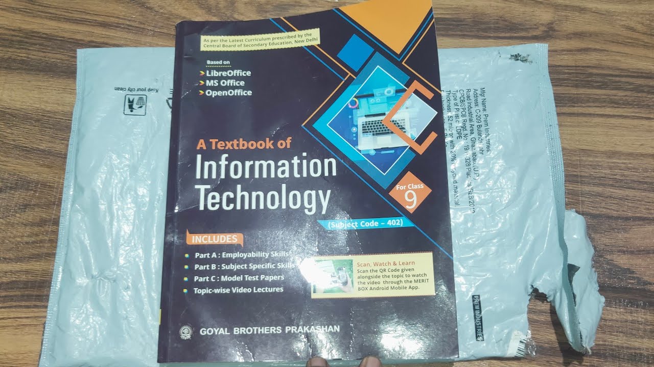 Book 📖, A Textbook of Information technology (subject code- 402) For ...