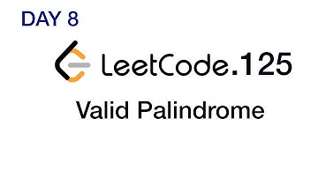 Valid Palindrome - Leetcode 125 - Python