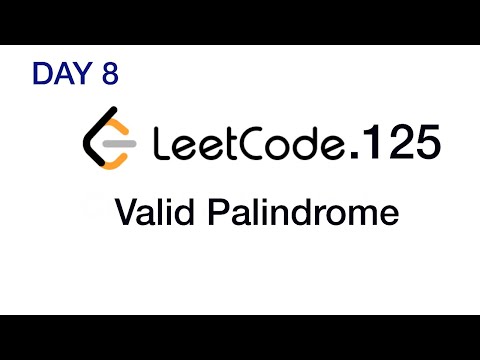 Valid Palindrome - Leetcode 125 - Python
