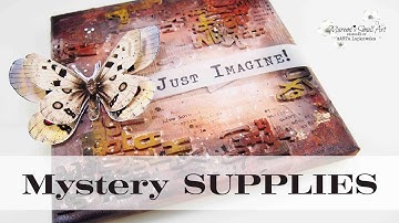 Mixed Media Canvas using PanPastels for THE FIRST TIME ~ ✂️ Maremi