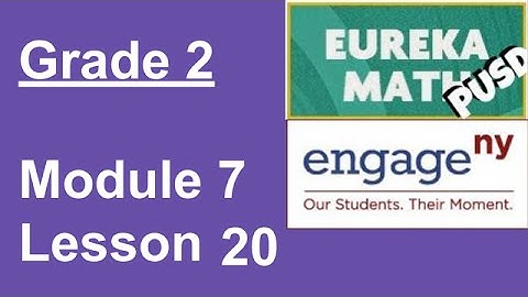 Eureka Math Grade 2 Module 7 Lesson 20