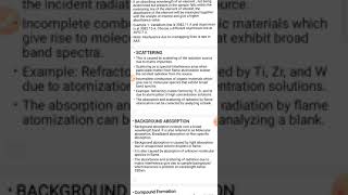 interference of atomic spectroscopy