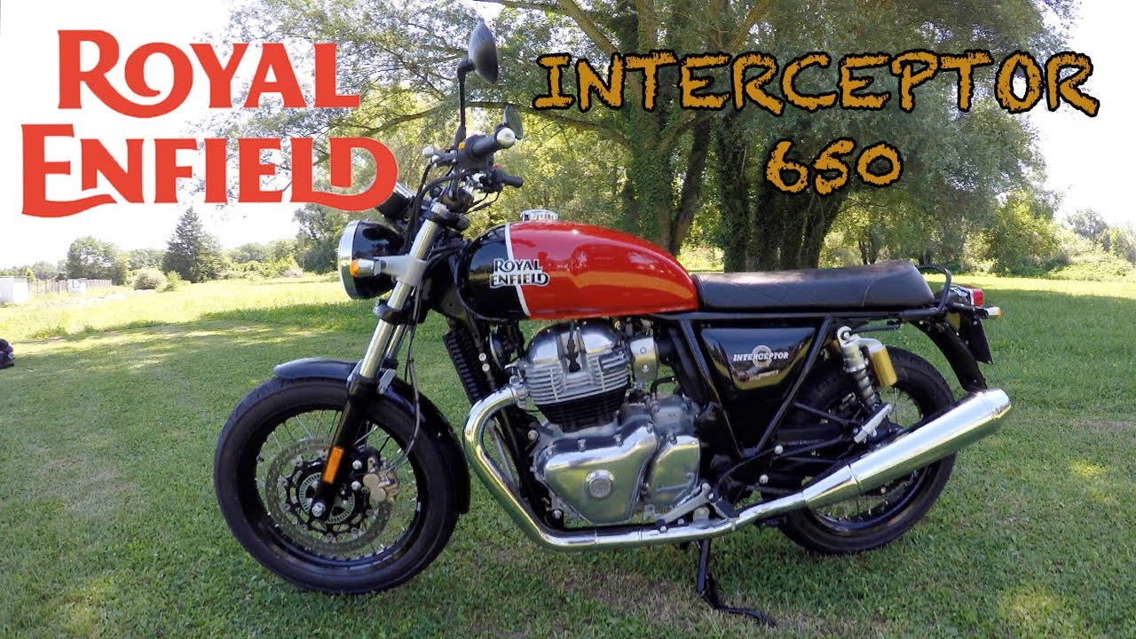 TEST RIDE Royal Enfield INTERCEPTOR 650 YouTube