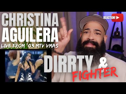 CHRISTINA AGUILERA - DIRRTY & FIGHTER - MTV AWARDS REACTION - YouTube