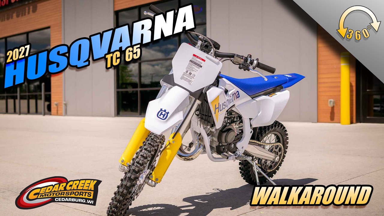 Walkaround | 2027 Husqvarna® TC 65 - YouTube