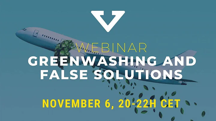 Webinar: Aviation Greenwashing and False Solutions