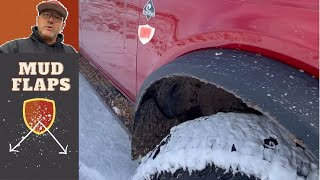 DIY Mud Flaps 2022 Ford Bronco Outer Banks Sasquatch #Skidal