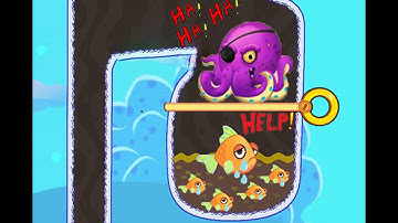 SAVE THE FISH  android ios gameplay walkthrough All Levels