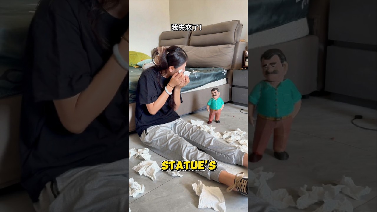 The Magical Old Man Statue