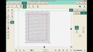 Pro Stitcher -Edge to Edge longarm quilt design with resize and crop