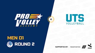 ROUND 2 DIV 1 MEN PROVOLLEY VS UTS