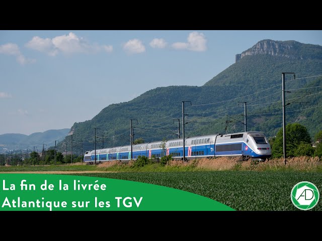 35 ans de livrée Atlantique sur TGV