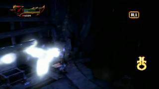 God of War 3 - Chaos Difficulty - Caverns - Dark Path