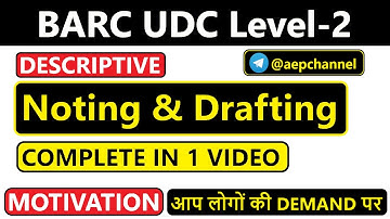 Noting & Drafting🔥For All Exams (Descriptive)