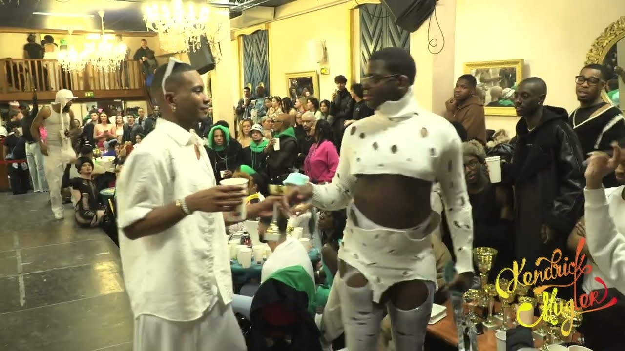 FAG OUT ALL WHITE KIKI BALL GET READY TO VOGUE 5