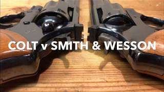 COLT vs SMITH & WESSON REVOLVERS: then and now