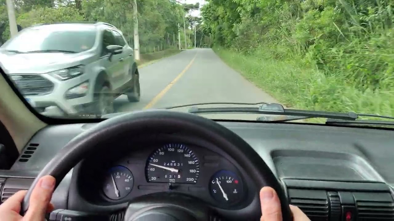 Поездка на ветру Корсы 💙 От Контенды до Колонии Муричи, Сан-Жозе-дус-Пиньяйс, PR 😍