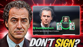 Should You Sign the Beckenbauer Manager Pack in eFootball 2026?