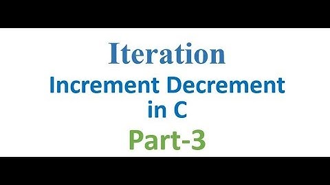16_Increment and Decrement in C Bangla video tutorial by Abdullah Ibn Ubaidullah (part-3)