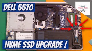 Dell Inspiron 5570 NVME SSD Upgrade | How to Install NVME SSD in Dell Inspiron 5570
