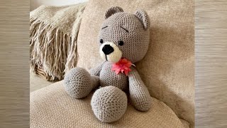 How to crochet Amigurumi bear/ free Amigurumi bear pattern/ bear Amigurumi screenshot 2