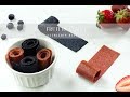Fruit Roll Ups (Fruit Leather) | Vegan, Paleo