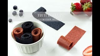 Fruit Roll Ups (Fruit Leather) | Vegan, Paleo