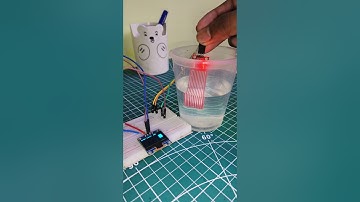 WATER LEVEL SENSOR PROJECT USING ARDUINO GSNCREATIONS #shorts #youtube #yourubeshorts #diy #water